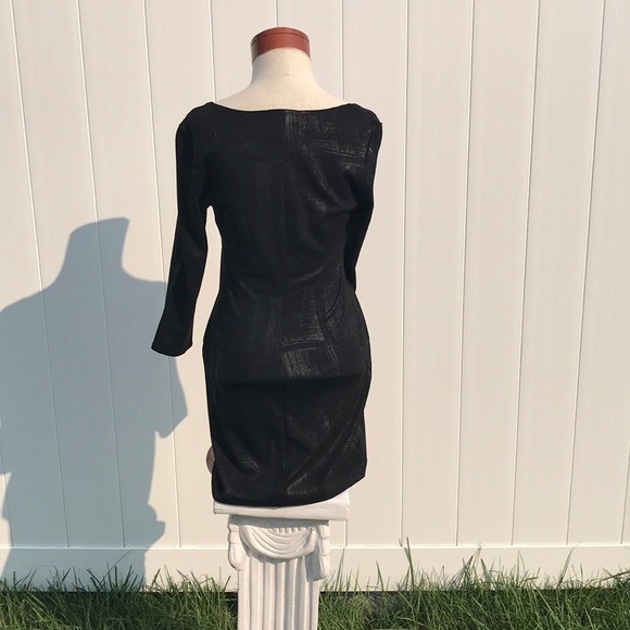 Black and silver mini dress - Picture 7 of 7